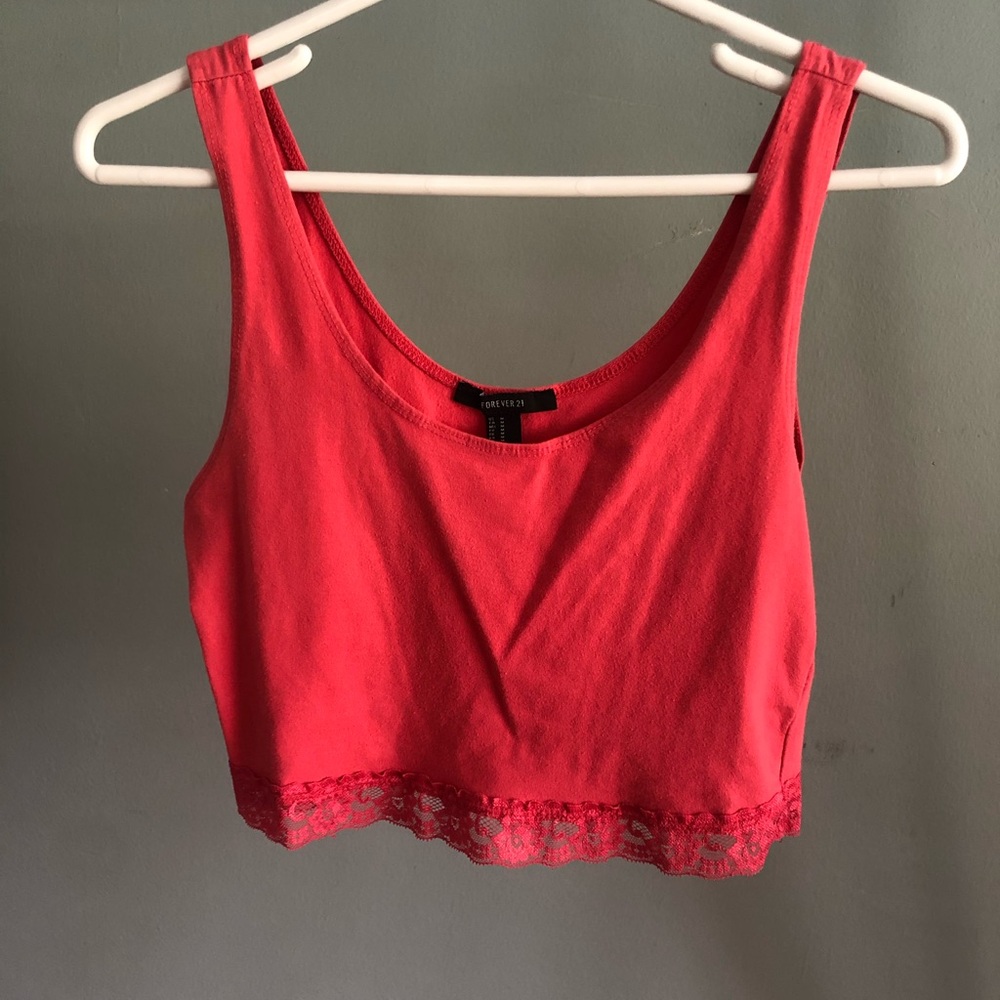 Pink tank top